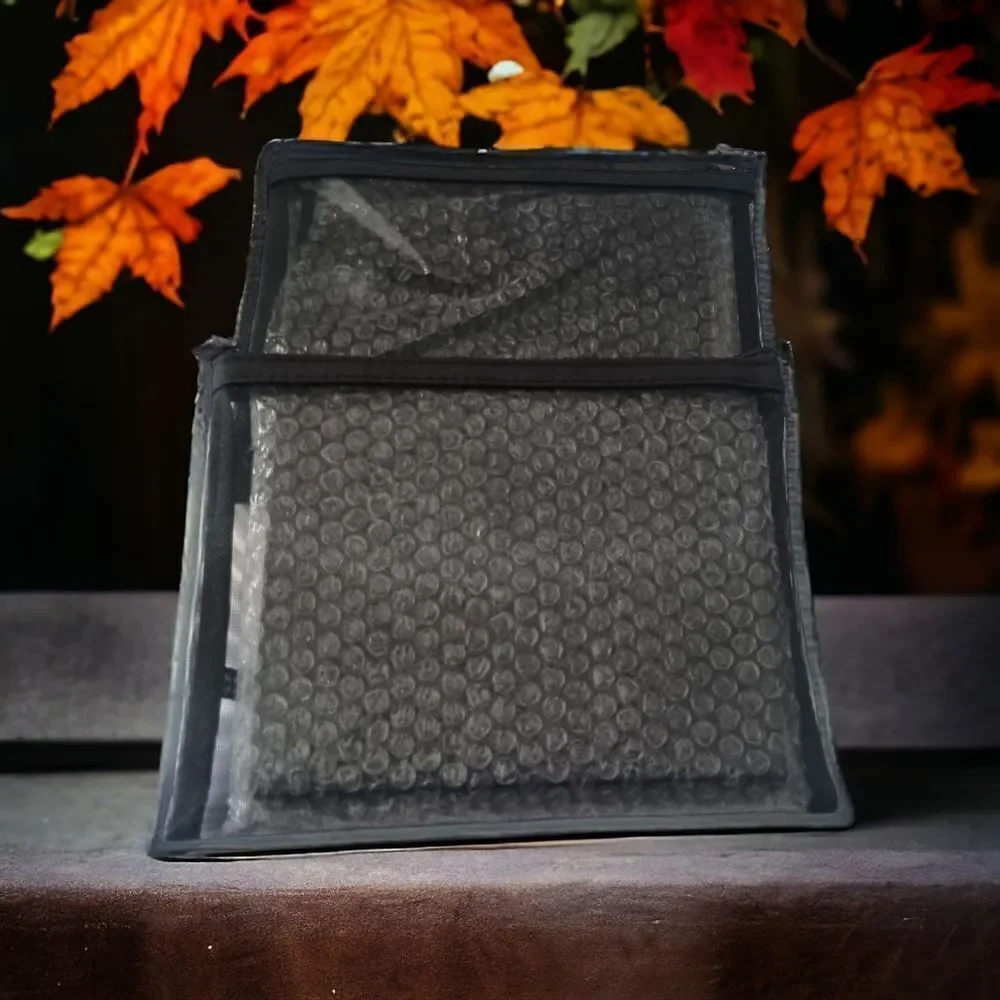 2 Mary Kay Standing Face‎ Mirror NEW Folds Stand Tray Black Consultant Supplies.